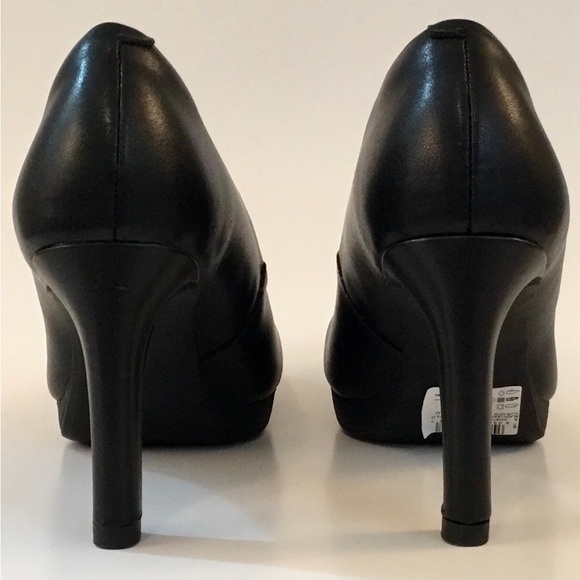 Clarks Black ‘Ambyr Joy’ Platform Pump - Picture 7 of 13